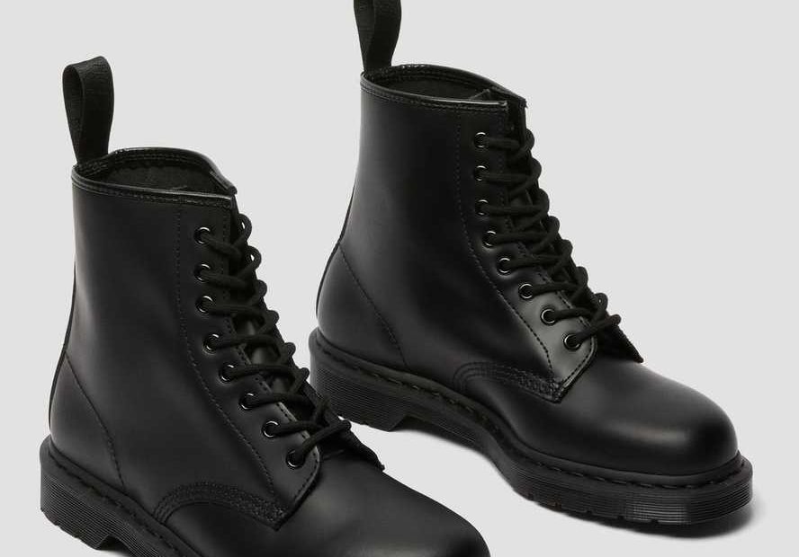 1460 Mono Smooth Leather Lace Up Boots | Dr. Martens