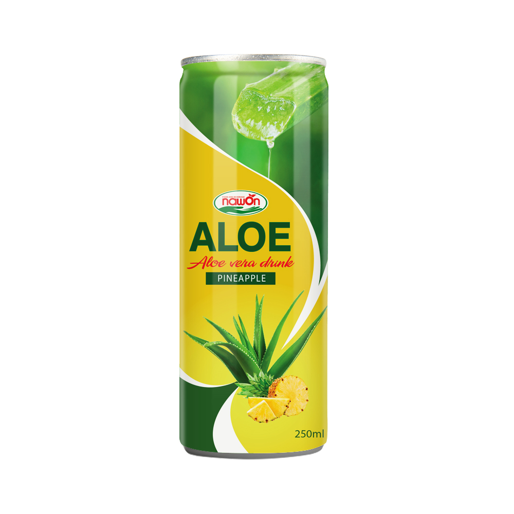 250Ml Nawon Original Aloe Vera Drink With Pulp - Nawon Beverage Supplier &  Manufacturer