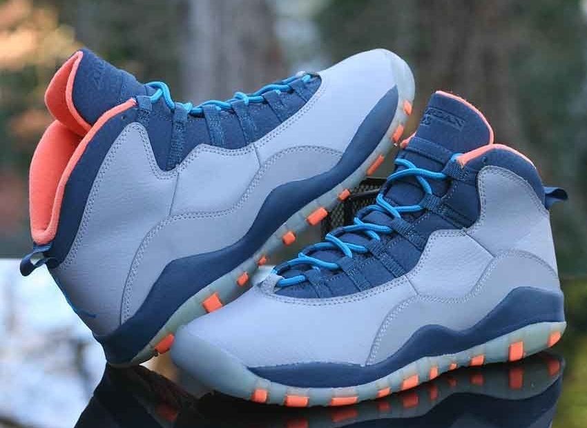 Giày Nike Air Jordan 10 Retro 'Bobcats' 310805-026 - Authentic-Shoes