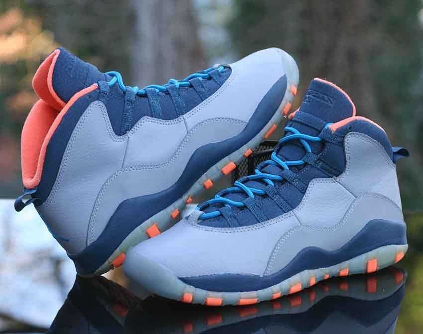 Giày Nike Air Jordan 10 Retro 'Bobcats' 310805-026 - Authentic-Shoes