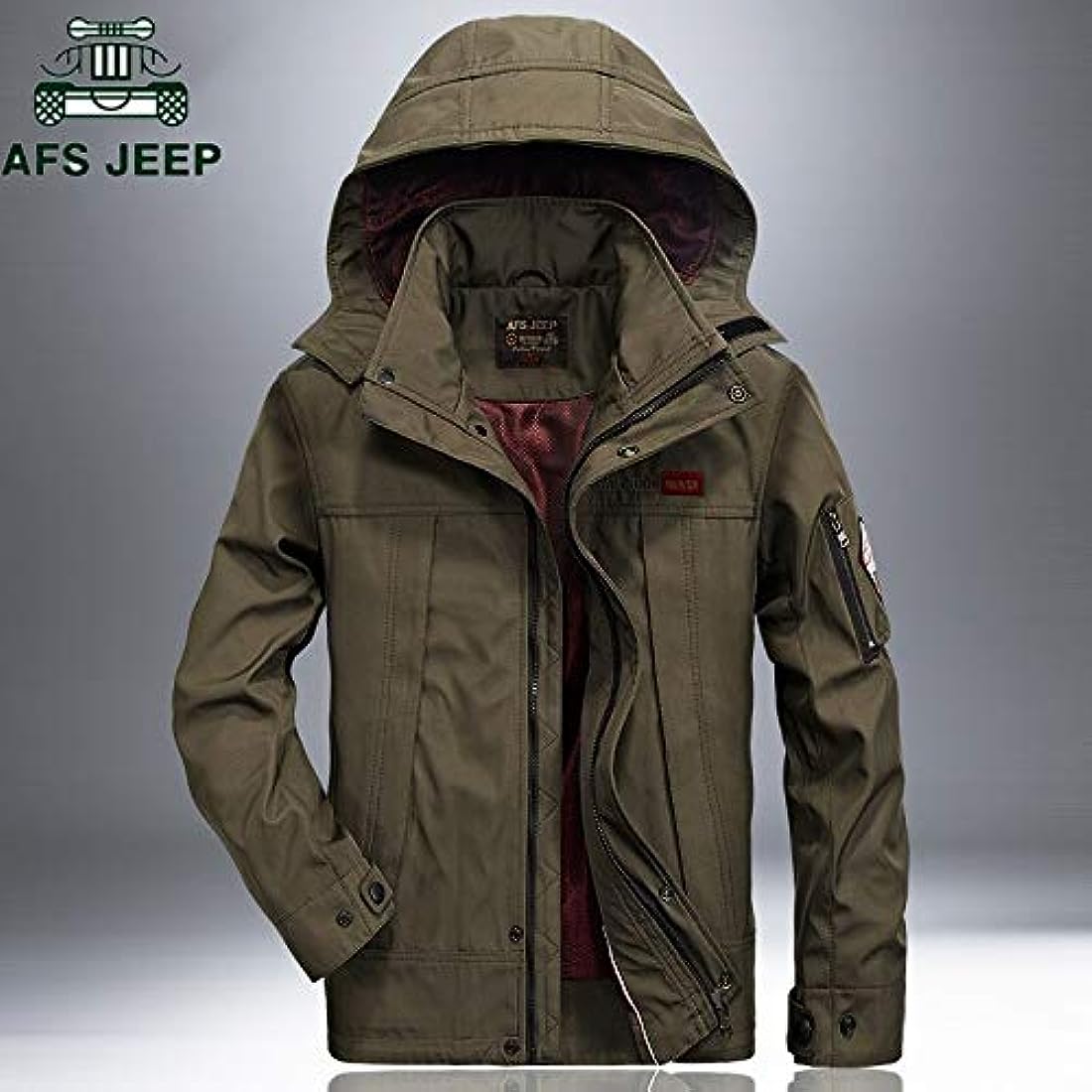 Buy Hangon Afs Jeep Windproof Waterproof Military Jacket Coat Casual Hooded  Spring Autumn Jackets Mens Plus Size 4Xl Windbreaker Coat Deep Blue At  Amazon.In