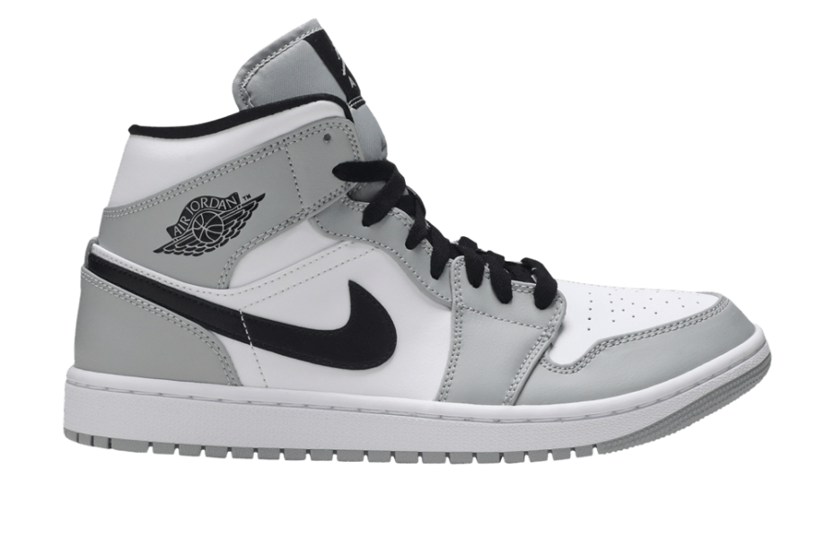 Buy Air Jordan 1 Mid 'Smoke Grey' - 554724 092 - Grey | Goat