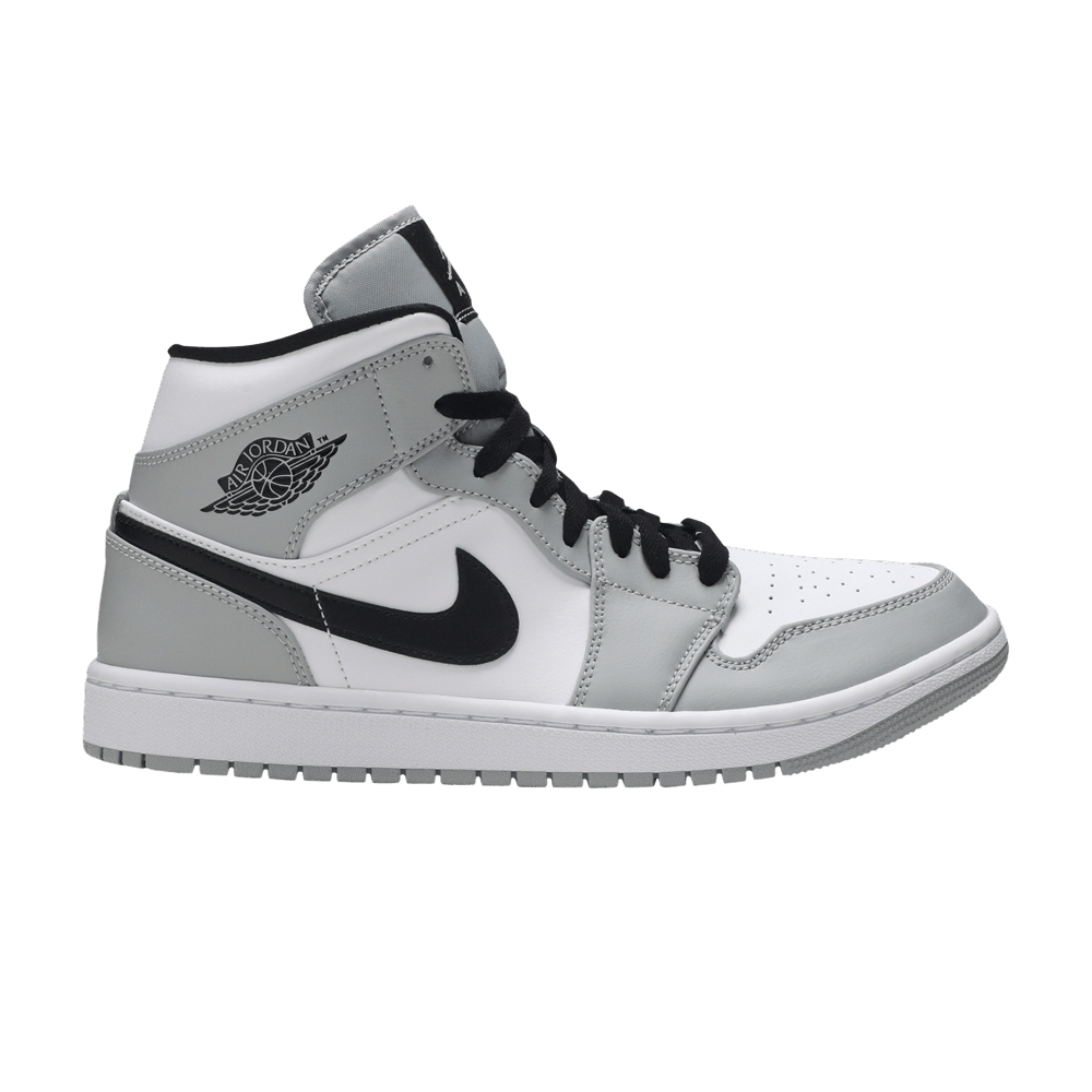 Buy Air Jordan 1 Mid 'Smoke Grey' - 554724 092 - Grey | Goat