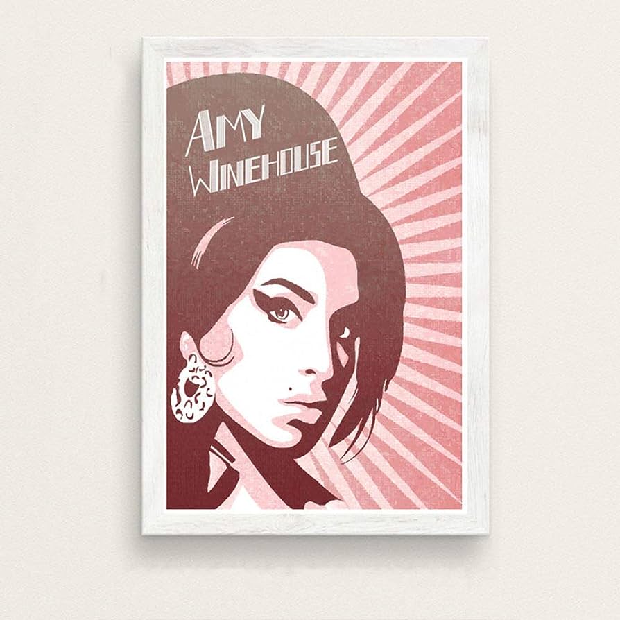 Canvas Print Amy Winehouse Woman Music Singer Star Pop Art Custom Painting  Wall Pictures For Living Room Home Decor Large Size,As Shown,15X20Cm No  Frame : Amazon.Ca: Home