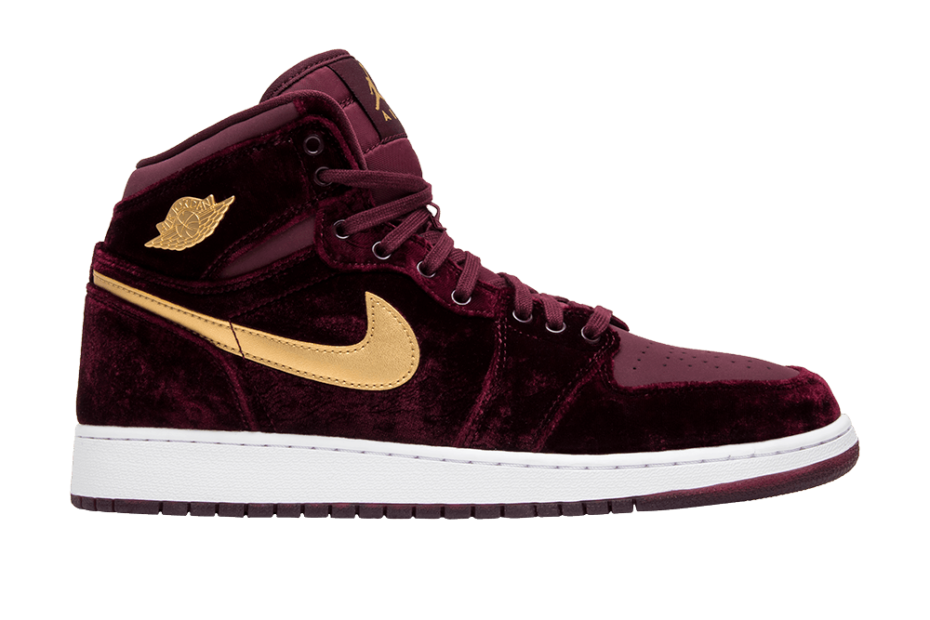 Buy Air Jordan 1 Heiress Gg 'Velvet' - 832596 640 - Red | Goat