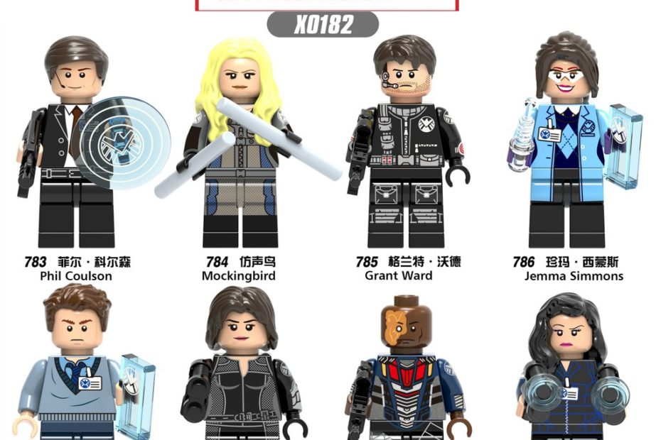 Lego Minifigures Marvel Các Nhân Vật Đặc Vụ Shield - Agent Of Shield X0182  | Shopee Việt Nam