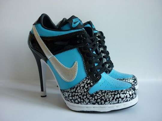 Slamming Stiletto Sneaks : High Heel Nike Jordans