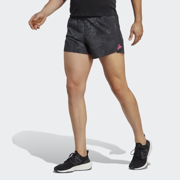 Adidas Adizero Split Shorts - Black | Adidas Vietnam