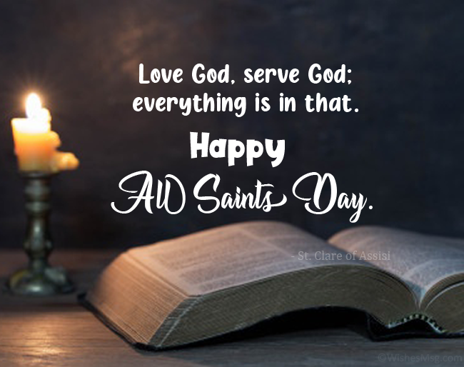 All Saints Day Wishes, Messages And Quotes - Wishesmsg