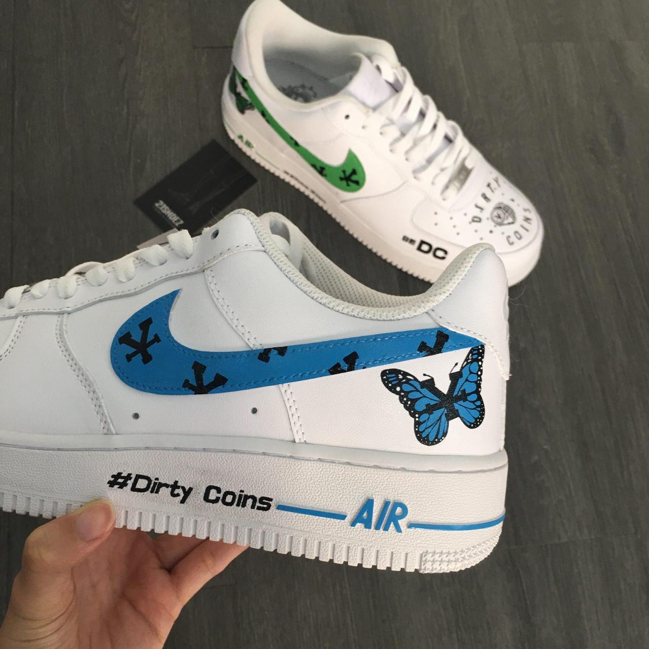 Nike Air Force 1 Custom︱Dirty Coin V1 - Hệ Thống Custom Giày, Vệ Sinh Giày  Và Phục Hồi Giày - 21Shoez