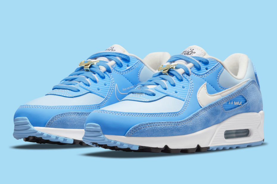 Nike Air Max 90 First Use University Blue Da8709-400 | Sneakernews.Com