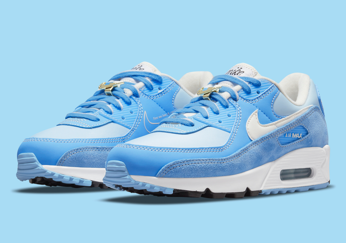 Nike Air Max 90 First Use University Blue Da8709-400 | Sneakernews.Com