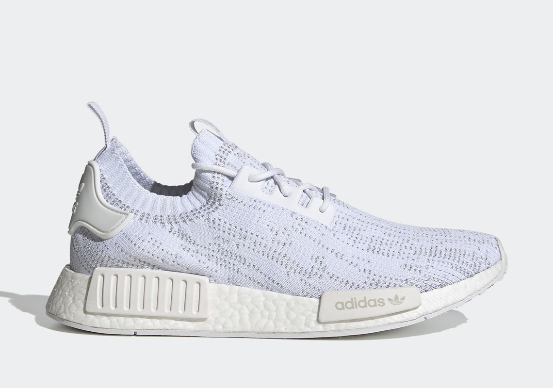 Adidas Nmd R1 Cloud White Glitch Camo Fx6768 | Sneakernews.Com