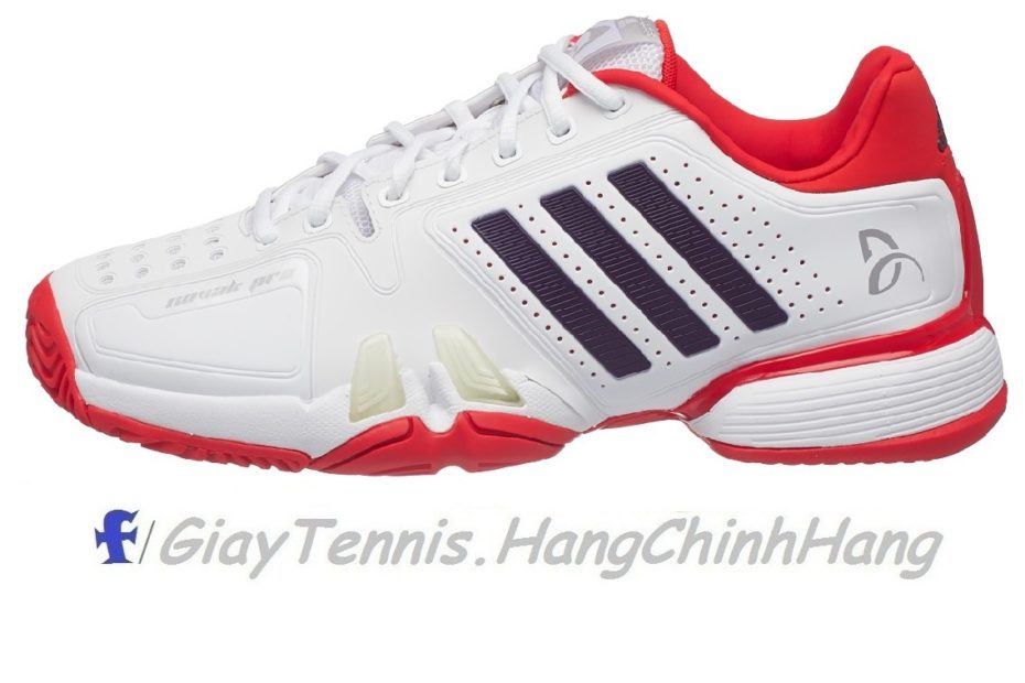 Giày Tennis Adidas Novak Pro 2017 White/Navy/Red Chính Hãng | Trang Nguyên  Sport
