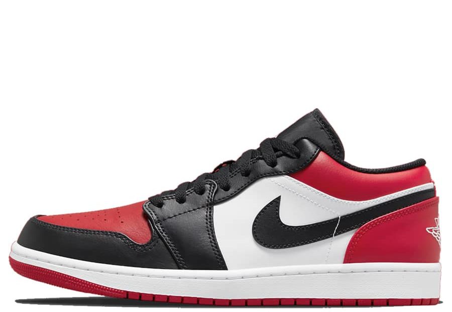 Air Jordan 1 Low - Bred Toe (2021)