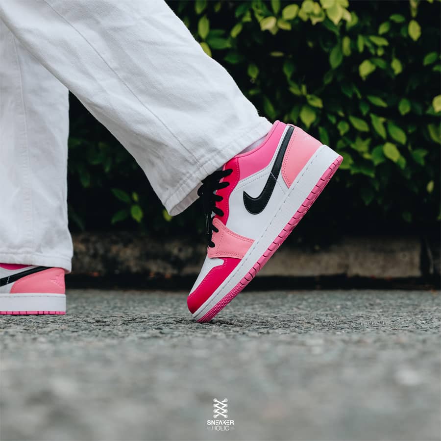 Air Jordan 1 Low - Pink Red