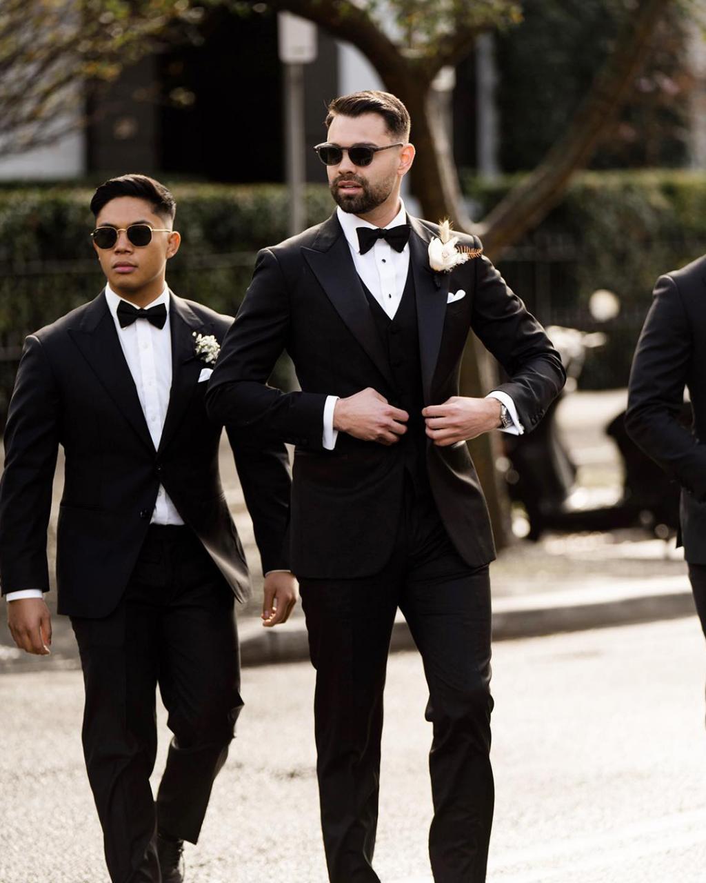 Black Wedding Suit For Groom: 18 Stylish Ideas + Faqs