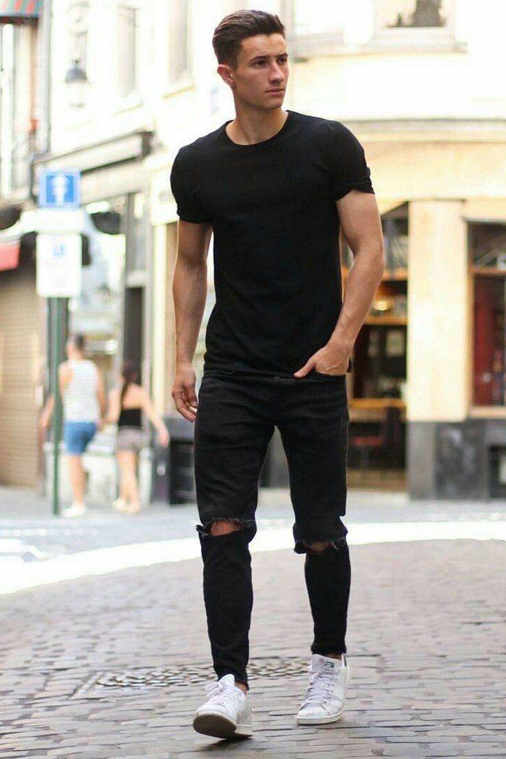 14 Coolest All Black Casual Outfit Ideas For Men | Black Outfit Men, Outfits  For Teenage Guys, Black Casual Outfits