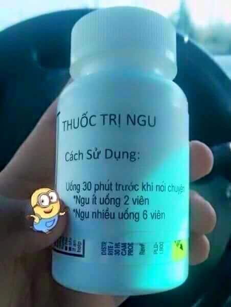 Thuốc Trị Ngu Haha | Lời Trích Hài Hước, Ảnh Vui Nhộn, Chuyện Cười