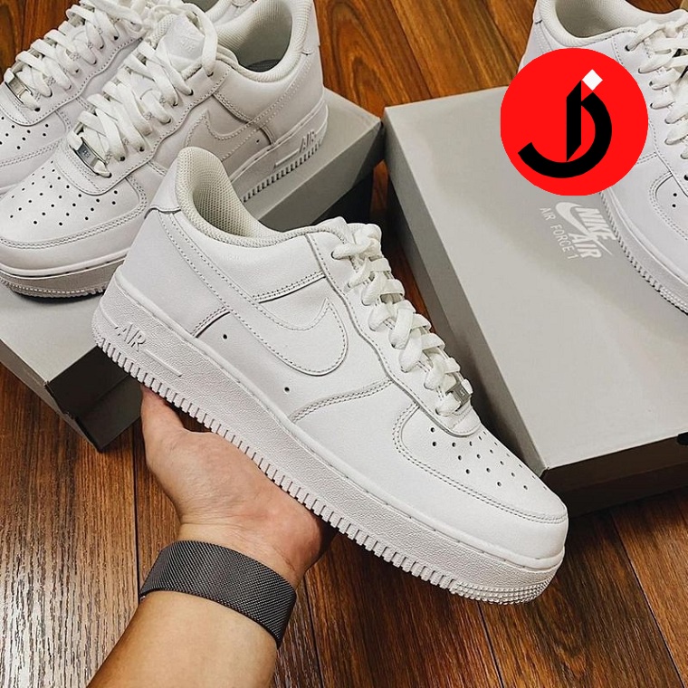 Giày Nike Air Force 1 Trắng Chính Hãng [Af1 Authentic Full Box Bao Check] |  Shopee Việt Nam