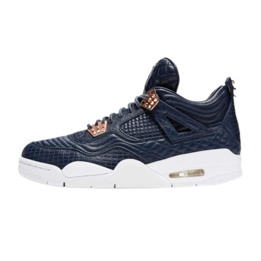 Giày Air Jordan 4 Retro Prm 'Obsidian' 819139-402 - Sneaker Daily