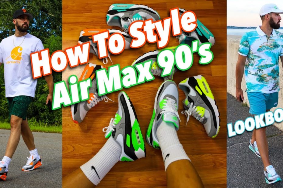 How To Style Nike Air Max 90 Sneakers - Nike Lookbook - Airmax 90'S On Feet  - Youtube