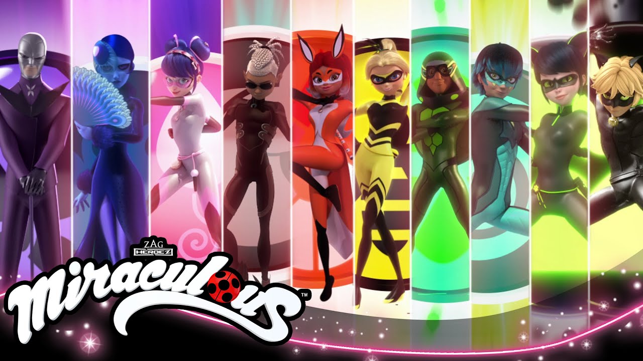 Miraculous | 💫 All Transformations - Season 1 To 3 🐞 | Tales Of Ladybug  And Cat Noir - Youtube