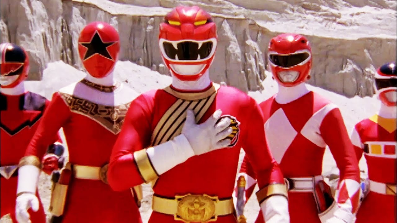 Epic Ten Red Ranger Team Up | Forever Red | Power Rangers Wild Force | Power  Rangers Official - Youtube