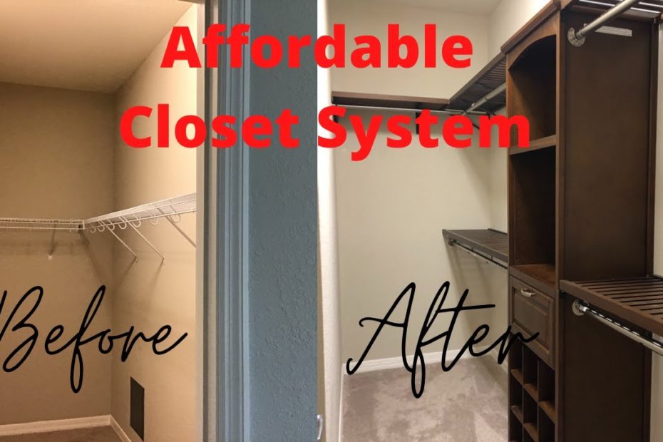 Closet System | Installing An Allen + Roth Closet Organizer - Youtube