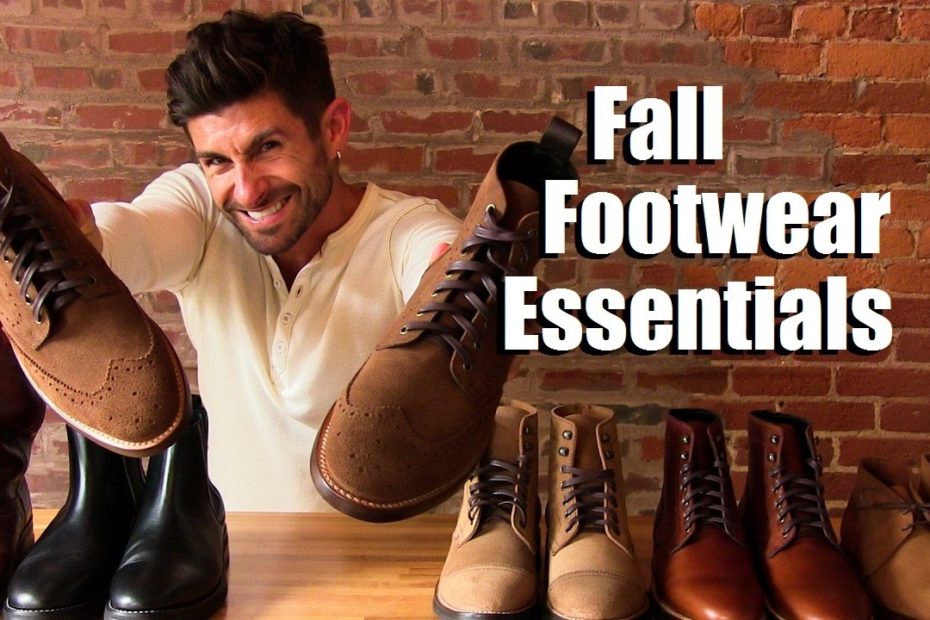 Men'S Fall Footwear Essentials | Boots Every Guy Needs In His Wardrobe -  Youtube