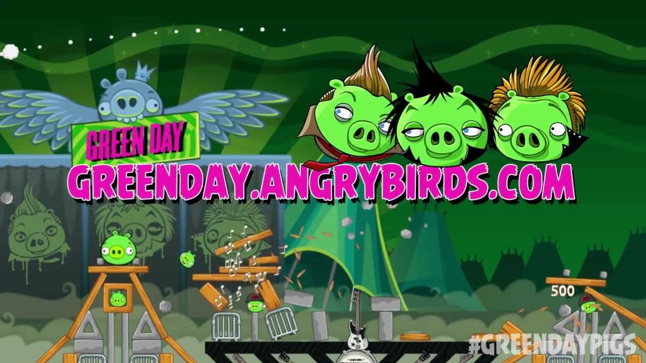 Angry Birds Friends Ft. Green Day - Youtube