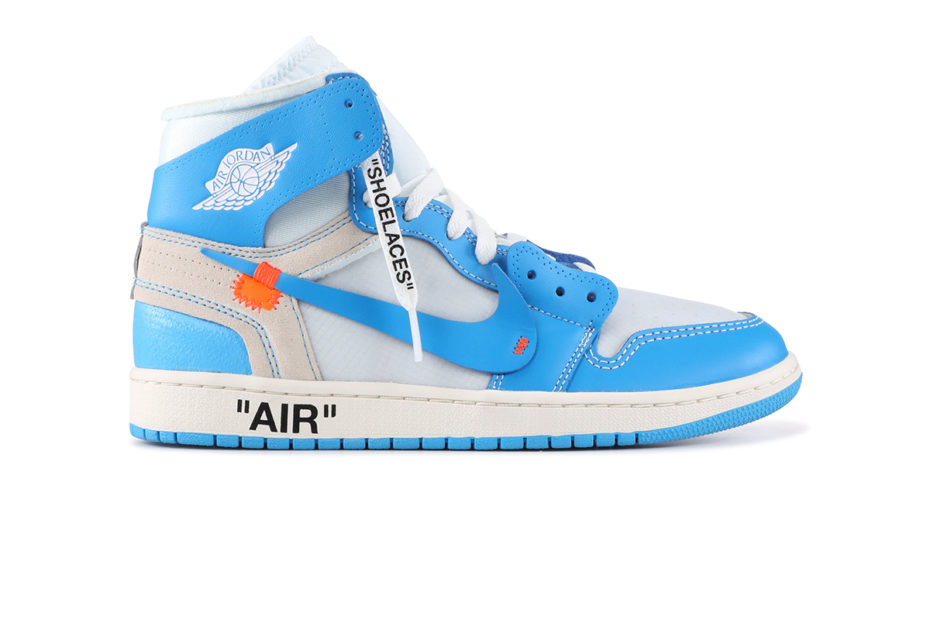 Giày Nike Jordan 1 Off White Unc Blue Rep Like Auth