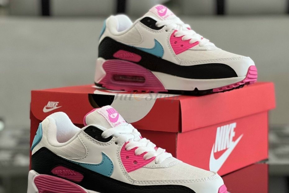 Giày Nike Air Max 90 White Black Pink Siêu Cấp Giảm 25%