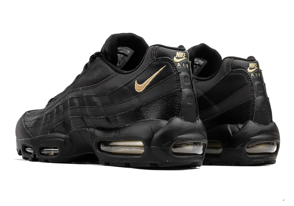 Nike Air Max 95 Black And Gold 924478-003 First Look | Sneakernews.Com