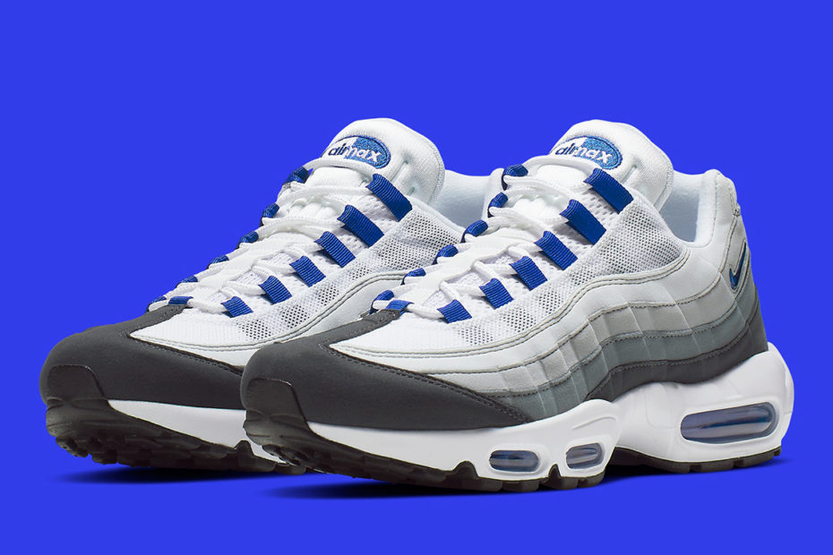 Nike Air Max 95 Sc White Grey Blue Cj4595-100 Info | Sneakernews.Com