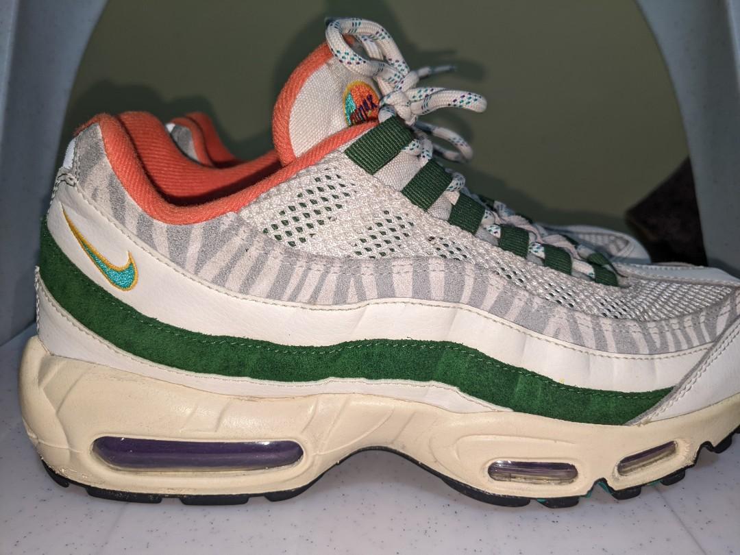 Nike Air Max 95 'Era' Sail Green/Forest Safari, Men'S Fashion, Footwear,  Sneakers On Carousell