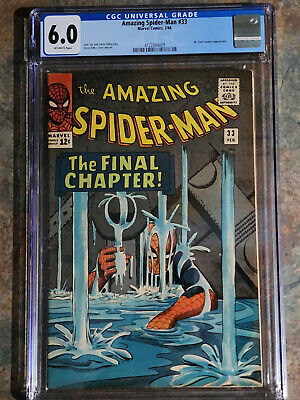 Amazing Spider-Man #33 Cgc 6.0 White Pages | Ebay