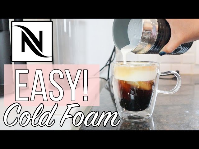 Easy Coffee Cold Foam | Nespresso Aeroccino - Youtube