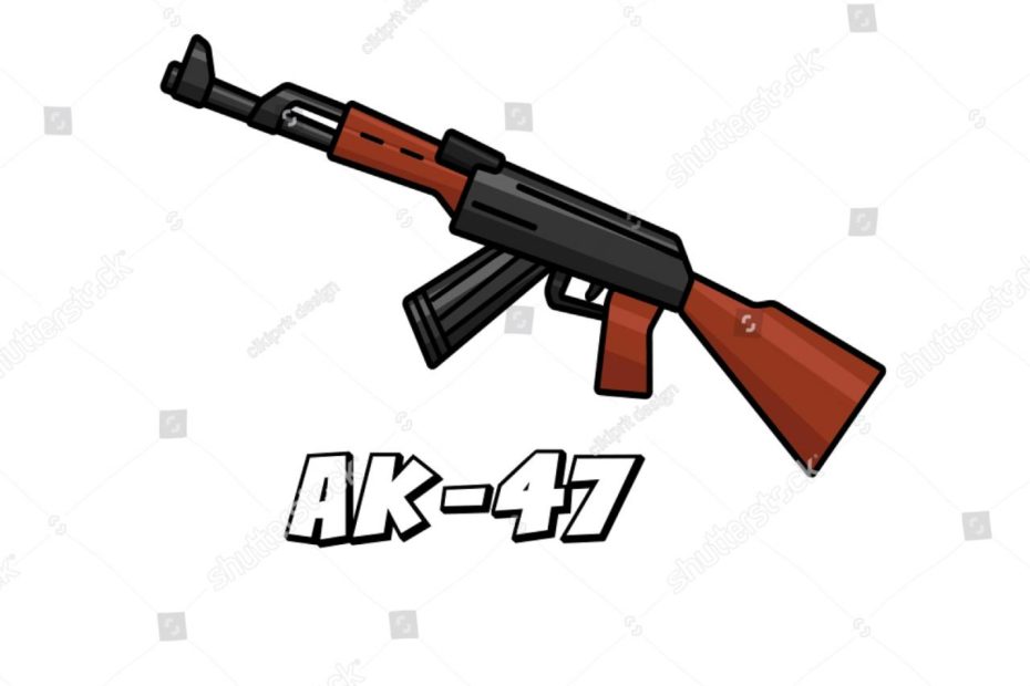 132 Cartoon Ak47 Images, Stock Photos & Vectors | Shutterstock