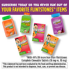 Flintstones™ Complete Kids Multivitamins Chewable Tablets, 60 Ct - Kroger