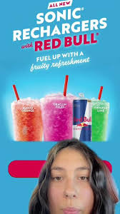 Sonic Drive-In - Red Bull® Slush And New Red Bull® Summer Edition Slush Are  Back At Sonic! Pick The Classic Or Enjoy The Tropical Taste Of Dragon  Fruit. Drive In For Happy